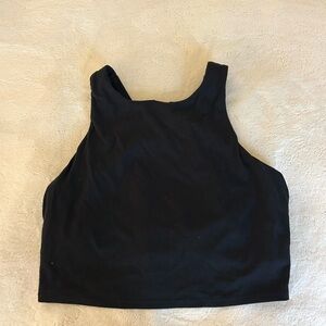 Black Athletic Tank Top